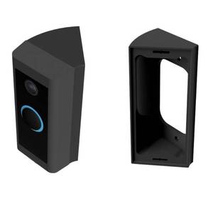 lot 12290 image: Mars Outpost Video Doorbell Corner Mount for Doorbell Wired Corner Mounting Bracket 45 Degree Camera Mount Holder Wedge Kit for Apartment (Corner Mount)