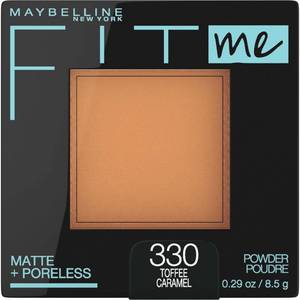lot 12294 image: Maybelline Fit Me Matte  Poreless Pressed Face Powder Makeup & Setting Powder, Toffee, 1 Count