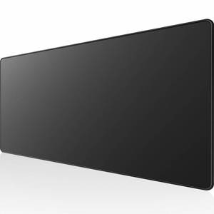 lot 14011 image: KTRIO Large Gaming Mouse Pad with Stitched Edges, Extended Mousepad with Superior Micro-Weave Cloth, Non-Slip Base, Water Resist Keyboard Pad, Desk Mat for Gamer, Office & Home, 31.5 x 15.7 in, Black