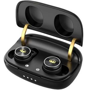 lot 1010 image: Monster Clarity 101Plus AirLinks Wireless Earbuds, Bluetooth 5.0 in-Ear Headphones with Charging Case, Stereo Earphones Deep Bass Sound, Built-in Mic, Clear Call, Water Resistant Design for Sports. - Retail $85.08