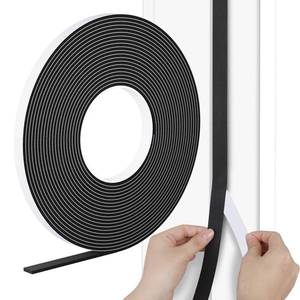 lot 1044 image: Strong Adhesive Door Weather Stripping,12Inch Wide X 18 Inch Thick,Foam Insulation Tape,Air Conditioner Foam,Window Soundproof Weatherproof,Total 33 Feet Long