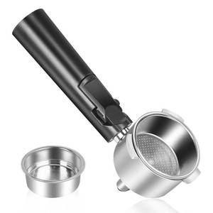 lot 1061 image: 51mm Coffee machine parts Home coffee machine parts stand handle for KF5400 KF6001 KF500S KF5403 KF7001 KF8001 CM4218 CM4219 CM4621 CM4008D (Mobile filter holder (with bottom))