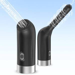 lot 1086 image: Enema Douches for Men Women, Automatic Anal Douche Cleaner with 3 Speeds, Silicone Enema Nozzles for Universal Bottles, Personal Travel Bidet Douche for Men Colon Anus Cleansing Feminine Care