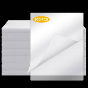 lot 1111 image: Sherr Bulk Pack 10 Mil Laminating Pouches Thermal Laminating Sheets Letter Size 9 x 11.5 Inch Clear Plastic Paper Hot Glossy Sheets Office Supplies