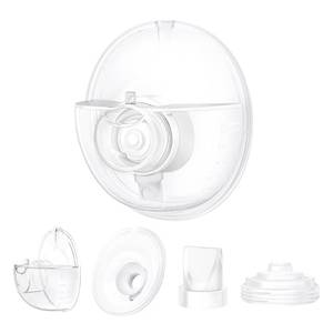 lot 1144 image: One Full Set Collector Cup Only Compatible with Momcozy M5 Breast Breast Pump Replacement Accessories, Full Breastpump Parts with 24mm Flange,Collector,Duckbill Valves,Diaphragm