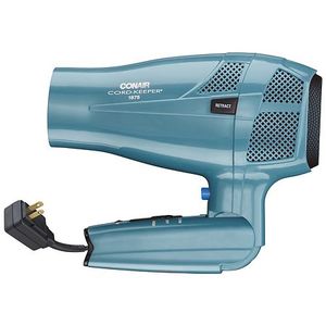 lot 1161 image: Conair - Cord-Keeper 1875W Ionic Conditioning StylerHair Dryer - Blue