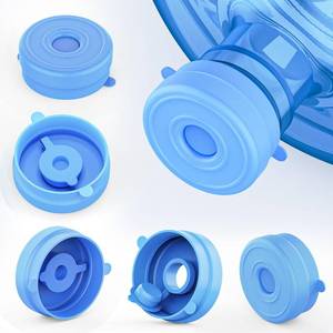 lot 1177 image: Myvision Reusable 3-5 Gallon Water Jug Caps, Secure Cap for Water Dispenser,No Spill Silicone Replacement Cap,Suitable for bottle mouths with diameters ranging from 1.89 to 2.16 inches (10)