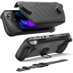 lot 1194 image: JSAUX PC0111 ModCase Compatible with ASUS ROG Ally X (2024), ROG Ally X Case with Detachable Front Shell, Include Protective Case, Face Cover, Metal Bracket and Strap - Basic Set