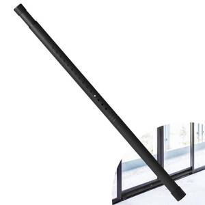 lot 1904 image: WIDYANA 1.25 inch Diameter Sliding Door Security Bar, 17.1-40 Inch Adjustable Sliding Glass Patio Door Security Bar, Black Sliding Door Lock Bar with Rubber Tips, Window Security Bar for Home