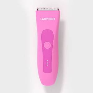 lot 1914 image: LADYSPOT Electric Razors for Women, Shaving and Grooming Sets with 3 Guard and Replaceable Ceramic Blade Heads, Bikini Trimmer Women Pubic Hair Trimmer, No Nick, No Cut, No Razor Burn-(Rose Red)