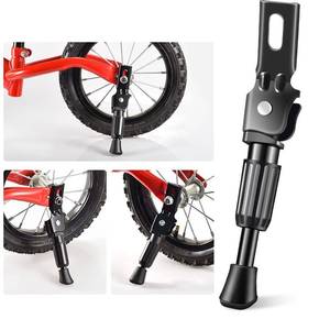 lot 1923 image: izosen Kids Bike Kickstand for 12 14 16 18 Inch Wheel Bicycle Side Kick Stand Rear Mount Premium Steel Bikes Support Racks (For 12 inch bike)