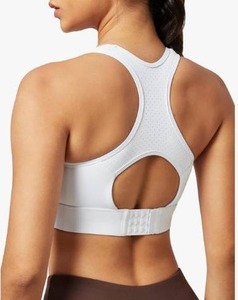 lot 1945 image: Ewedoos High Support Sports Bra - White Racerback Medium
