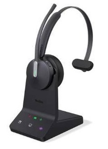 lot 1980 image: Yealink WH64 DECT Bluetooth Mono UC Wireless Headset