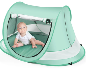 lot 1035 image: Kapeazo Childrens Tent Mint Green