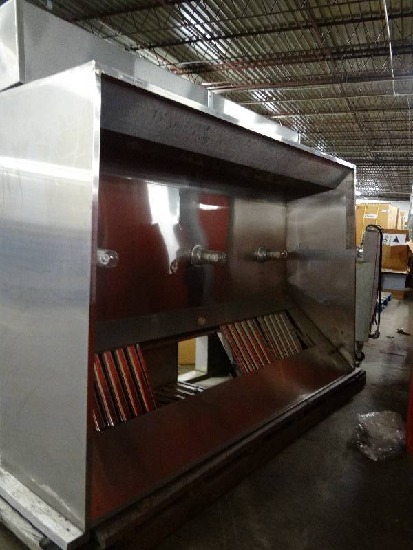 lot 2442 image: New Scratch And Dent 8ft Long Stainless Hood