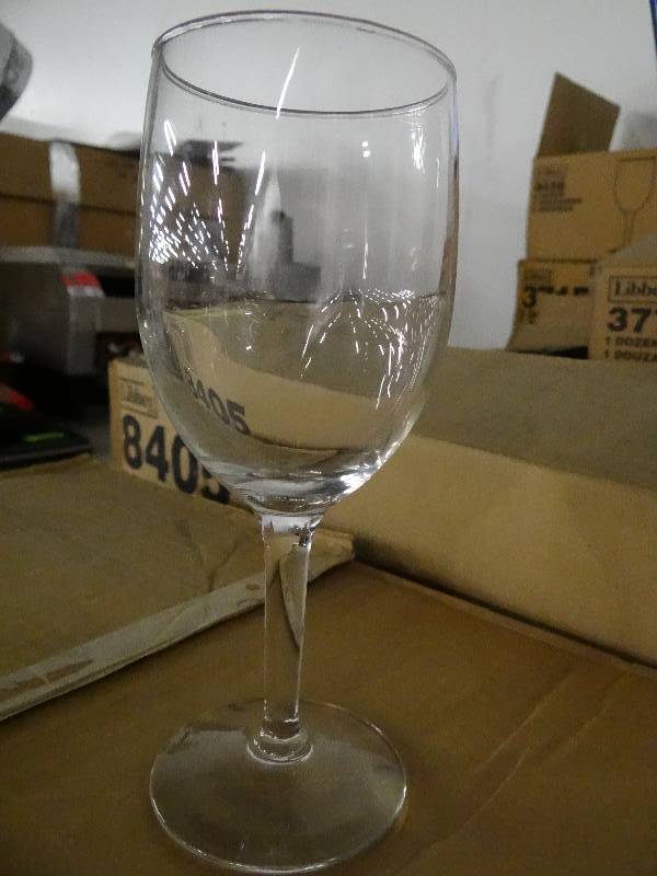 lot 4089 image: Approx. 36 Wine Glasses