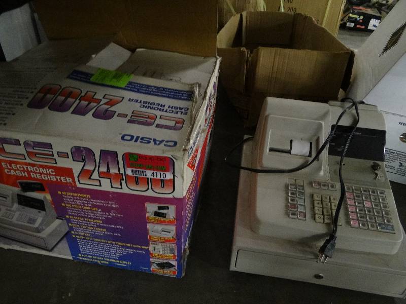 lot 4110 image: CE-2400 Electric Cash Register (2)
