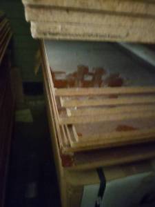 lot 965 image: 4x8 12 in core sheets mahogany Windsor BID IS PER A SHEET For Example 100 sheets in a lot your bid will be 100 x your bid
