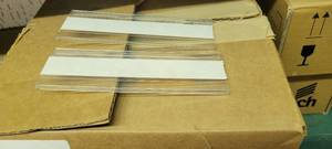 lot 3059 image: Box Clear Acrylic Display Label Holders