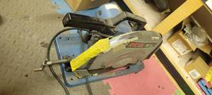 lot 3123 image: Ryobi 14-inch 355mm Abrasive Cut-Off Saw