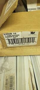 lot 3133 image: Knape & Vogt 8400B 10 Anochrome Drawer Slides Set