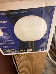 lot 7158 image: Fashion exterior lighting, never used