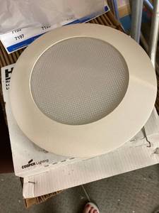 lot 7193 image: Box of HALO recessed lighting covers