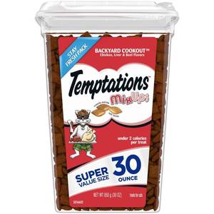 lot 2006 image: Temptations Mix Ups Backyard Cookout Cat Treats with Chicken Liver and Beef - 30oz
