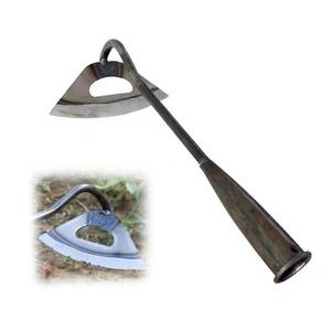 lot 2030 image: Garden hoe Hollow Hoe Gardening Tool All-Steel Hardened Hollow Hoes Weeding Hoe Portable Household Vegetable Garden Shovel, Soil loosening Planting Tool can be Extended with long hander