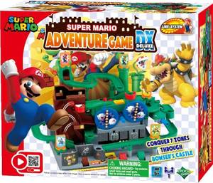 lot 2047 image: EPOCH Super Mario Adventure Game DX - Tabletop Skill and Action Game with Collectible Action Figures