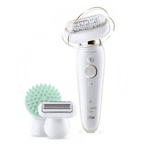 lot 2107 image: Braun Silk-epil 9 Flex 9-020 - Epilator for Women WhiteGold