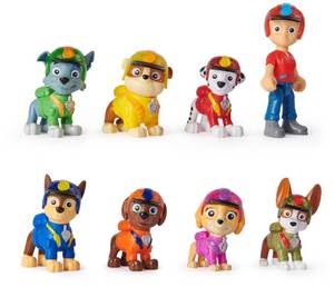 lot 2111 image: PAW Patrol Jungle Pups Action Figures Gift Pack, with 8 Collectible Toy Figures, Kids Toys for Boys and Girls Ages 3 and Up