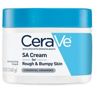 lot 2117 image: CeraVe SA Cream for Rough and Bumpy Skin, Moisturizer Unscented - 12oz