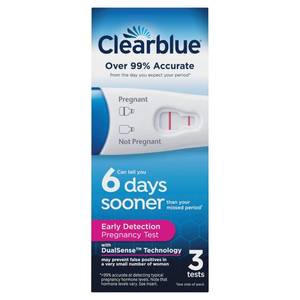 lot 2135 image: Clearblue Early Detection Pregnancy Test - 4ct
