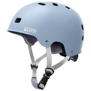 lot 2146 image: OutdoorMaster Skateboard Cycling Helmet - Two Removable Liners Ventilation Multi-Sport Scooter Roller Skate Inline Skating for Kids, Youth & Adults