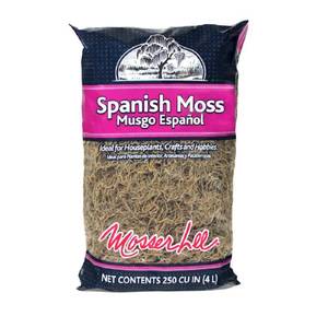 lot 2162 image: Mosser Lee Decorative Spanish Moss Soil Cover in Grey for multi use (plantscrafts) 250 cu. in