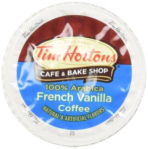 lot 2173 image: Tim Hortons French Vanilla Coffee, 24 K-Cups