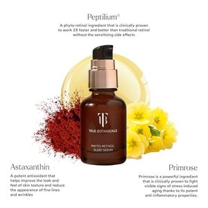 lot 2184 image: True Botanicals Phyto Retinol Anti-Aging Body Lotion  Targets Fine Lines, Wrinkles, Crepey Skin  Rosehip Oil & Peptilium  Dermatologist Tested, All Natural, Vegan  4.3 oz  127 ml