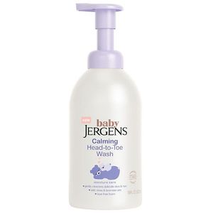 lot 2187 image: Baby Jergens Calming Head-to-Toe Tear-Free Foam Shampoo and Body Wash - 18 fl oz