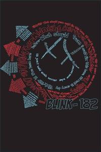 lot 2189 image: Blink-182 American Rock Band Pop Singer Songwriter Musician 12x18 Unframed Quote Multicolor Rolled Poster