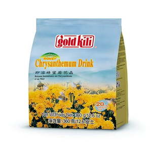 lot 2234 image: Gold Kili Instant Honey Chrysanthemum Tea 20 Sachets 12.6 Oz (360 g)