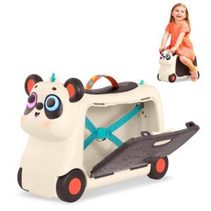 lot 2246 image: B. toys Unisex Kids Ride on Panda, Multicolor