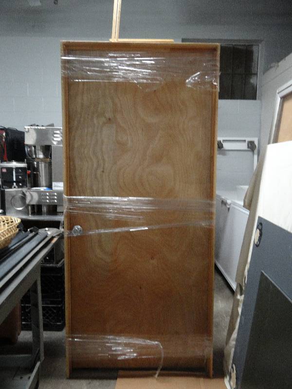 lot 2228 image: Door with Frame and Trim