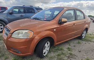 lot 13210 image: 2007 Chevrolet Aveo, ORANGE