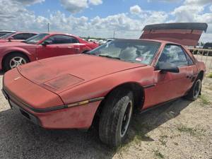 lot 13237 image: 1984 Pontiac Fiero, RED