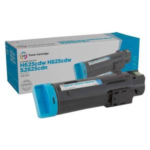 lot 1007 image: LD Products Compatible Toner Cartridge Replacement for Dell 593-BBOX P3HJK (Cyan) Compatible with The following Dell Laser Printers H625cdw, H825cdw, S2825cdn