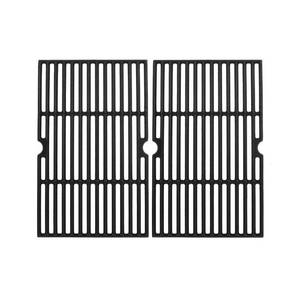 lot 1025 image: 16.5 Inch Cooking Grates for Kenmore 4 Burner 146.16197211, 146.16198211, 146.34461410, 146.1001651, 146.10016510 146.16197210 146.16142210 Gas Grill Replacement Parts, Cast Iron Grill Cooking Grids
