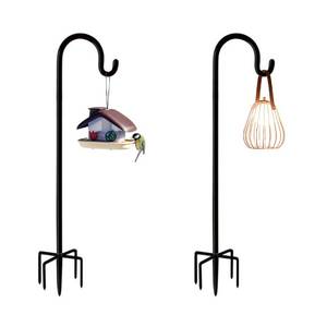 lot 1031 image: Rexwnadu Shepherd Hooks 36 inches for Bird Feeders Outside Heavy Duty Shepherd Stand Plant Hanger Yard Hooks for Lanterns,Solar Lights,Bird Feeder,Wedding,Planter Pot-2 Packs