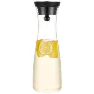 lot 1038 image: Karafu Glass Carafe with Lid, 40 Oz Borosilicate Water Pitcher for HotCold Water, Ice Tea and Juice Beverage