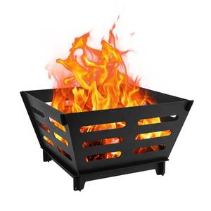 lot 1044 image: AXWHYS 17 Protable Fire Pit,Outdoor Wood Burning Fire Pit with Carrying Bag for Camping, Bonfire, Backyard, Garden and Picnic Patio